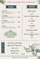 Menu Le Rhino - Les salades, desserts et menu enfant