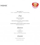 Menu Mama Shelter - Menu enfant