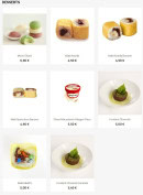 Menu Mayumi - Les desserts