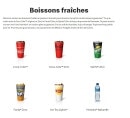 Menu Mc Donald's - Les boissons fraiches