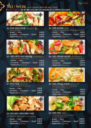 Menu Muay Thaï - Au wok