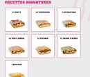 Menu New School Tacos - Les recettes signatures