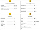 Menu Novo Burger - les burgers salades, burgers taps et boissons,...