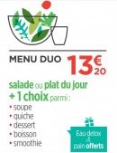 Menu Pickles - Menu duo