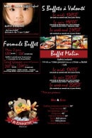 Menu Royal Buffet - Les buffets