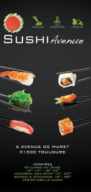 Carte et menu Sushi Avenue Toulouse