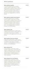 Menu Sushi Inassé - menus plateaux