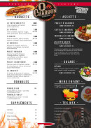 Menu Toulouse Factory - Les baguettes, assiettes et salades,...