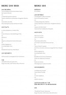 Menu Victor - Menu 20€ et 30€