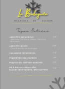 Menu La Bodeguita - Les entrées et tapas