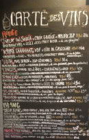 Carte et menu de Le Café des Quatre Chemins à Montauban de Luchon — Les vins