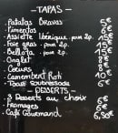 Carte et menu de Les Oies Sauvages à Bruguieres — Les tapas