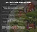 Menu Namtha - Les salades gourmandes