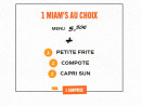 Menu Gyros - Menu enfant