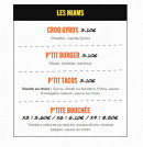 Menu Gyros - Les miams