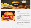 Menu Hippopotamus - Les burgers