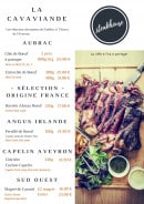 Menu Brasserie des pins - Les viandes