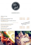 Menu Brasserie des pins - Les ardoises