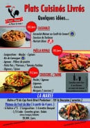 Menu Pool'house - Les plats