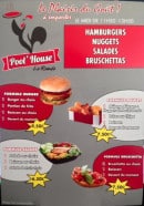 Menu Pool'house - Les formules