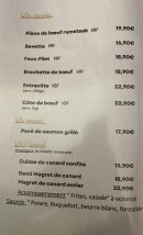 Menu Le MaCam’s - Les viandes, canards, ...