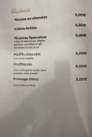 Menu Le MaCam’s - Les desserts