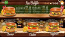Menu Caz Food - Les burgers