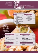 Menu Que du Plaisir - Plats à emporter, boissons, café gourmand,...