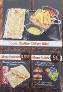 Menu Speed Tacos - Les menus