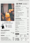 Menu Trattoria Bufalino - Les apéritifs, cocktails et sodas,..