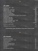 Carte et menu de Le Maquignon à Villefranche de Lauragais — Les plats, desserts