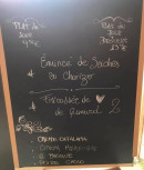 Menu Récoleta - L'ardoise