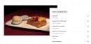 Menu La Table de Saint Lys - Les desserts a la carte 