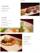Menu La Table de Saint Lys - menu 35€