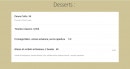 Carte et menu de La felicità trattoria à Ramonville Saint Agne — Les desserts