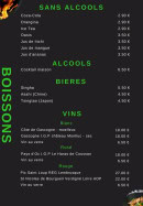 Menu Fusion d’Asie - Les bières, vins, ...