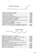 Carte et menu de Le Fanal à Castelnau d'Estretefonds — Les entrées