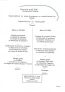 Carte et menu de Le Fanal à Castelnau d'Estretefonds — Les menus