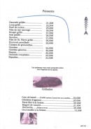 Carte et menu de Le Fanal à Castelnau d'Estretefonds — Les poissons et grillades