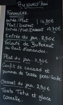 Carte et menu de Chez Nelly et Suzy à Saint Orens de Gameville — page 1