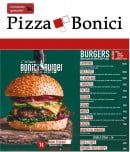 Carte et menu de Pizza Bonici à Saint Orens de Gameville — Les bugers