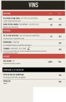 Menu Sporting Eat - Les vins