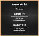 Menu Taverne Heidelberg - Les formules