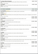 Menu Le Kiosque à Pizzas - Les pizzas gourmandes