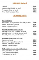 Carte et menu de Banzaï Sushi à Mondonville — Nigris et makis