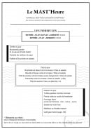 Carte et menu de Mast braise et vin à Escalquens — Les formules