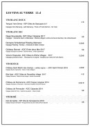 Carte et menu de Mast braise et vin à Escalquens — les vins