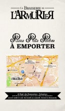 Carte et menu La Brasserie de l'Armurier Colomiers (à emporter)