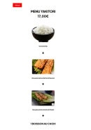 Menu Sushis wok 31 - Menu yakitori