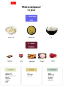 Menu Sushis wok 31 - Wok